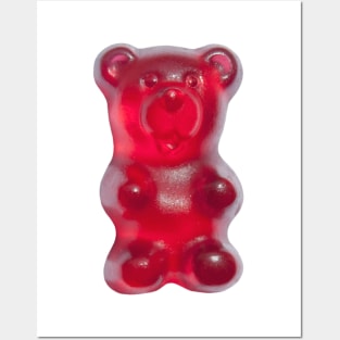 gummy bear (red) Posters and Art